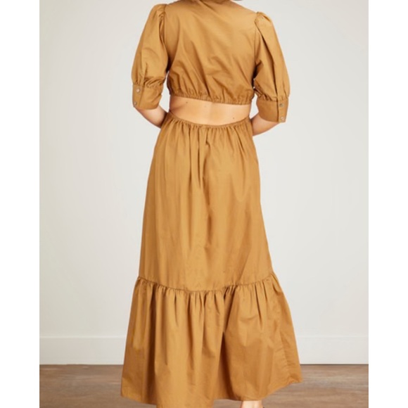 Xirena Alexi Dress in Khaki Gold - Picture 5 of 9